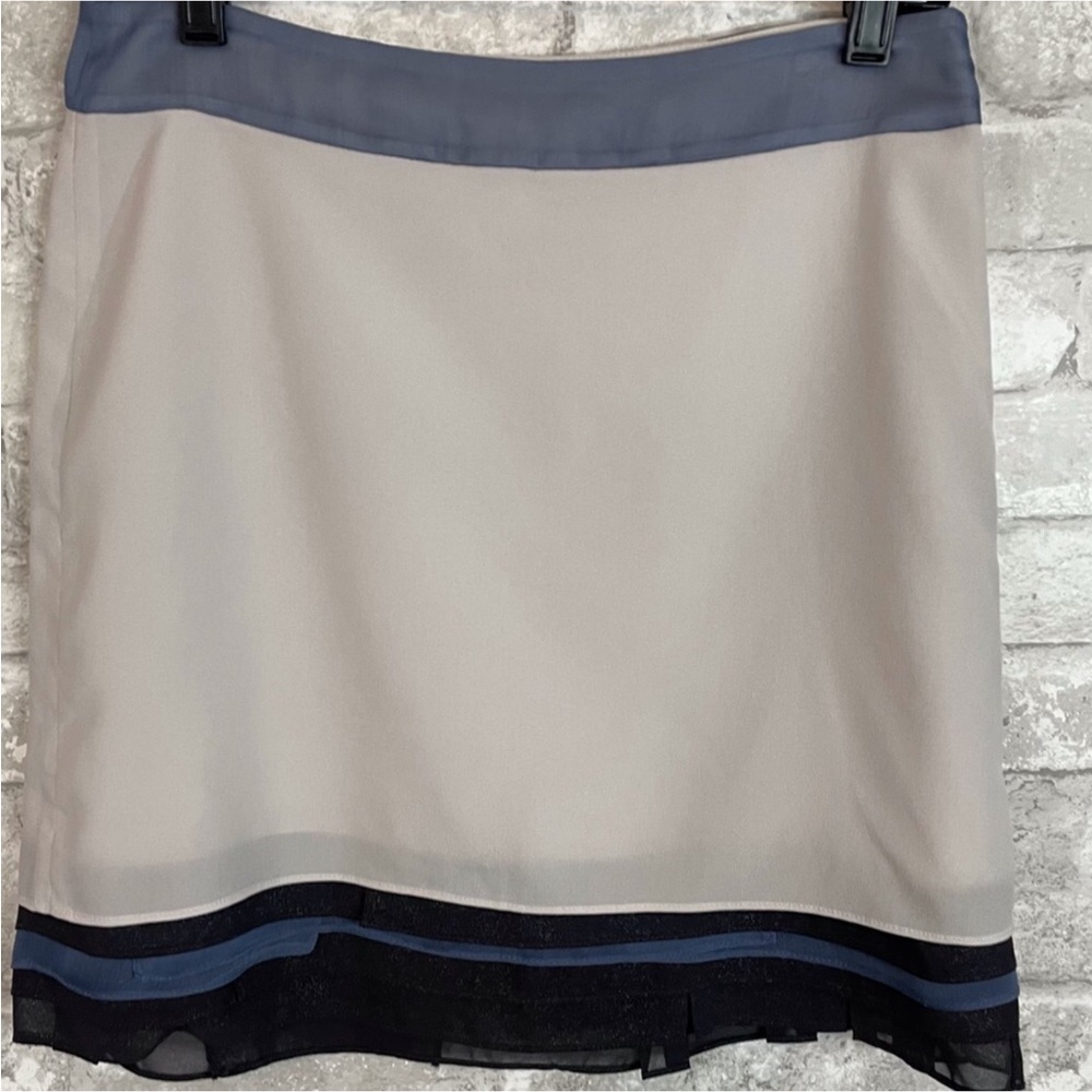 Chatelaine Chiffon Layered Hem Skirt